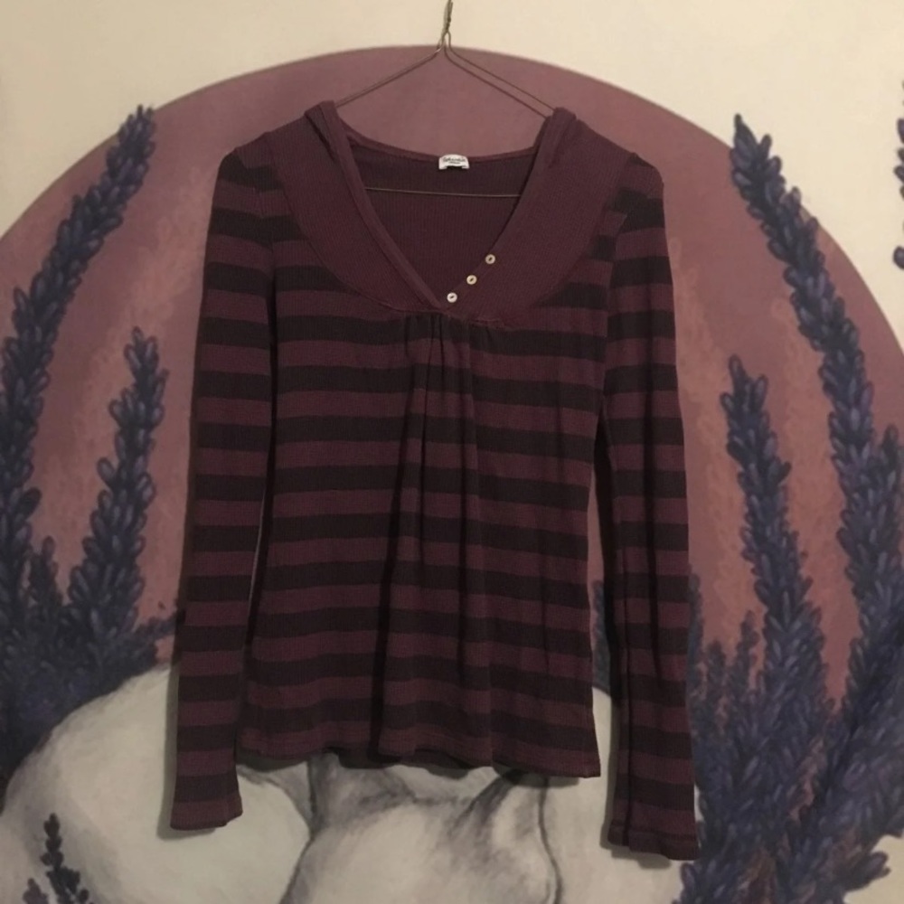 Purple hoodie shirt
